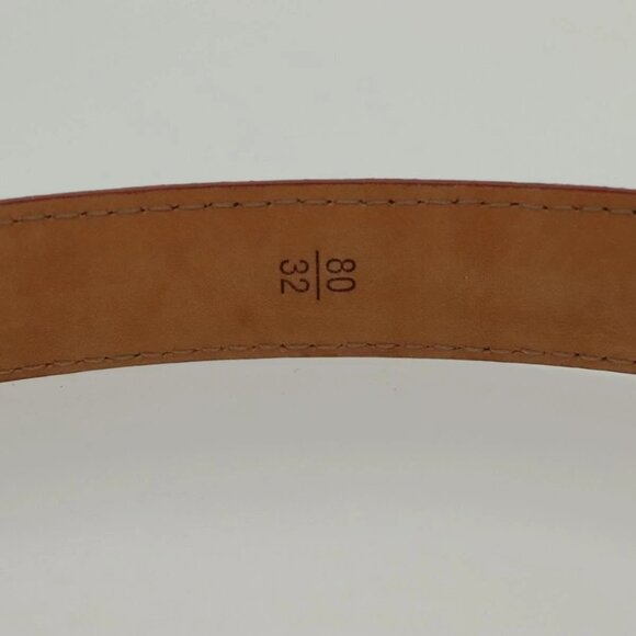 LOUIS VUITTON Monogram Multicolor Ceinture Belt White LV Auth 140518 - Picture 11 of 11